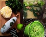 A picture of step 3 of Green detox smoothie.