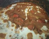 A picture of step 7 of Chicken Tikka Masala.