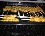 Foto del paso 7 de la receta: Brochetas de pollo