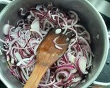 Lilahagyma lekvár recept fázis 1 fotója