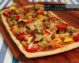 BBQ烤雞芒果義大利pizza / 脆餅的食譜步驟6照片