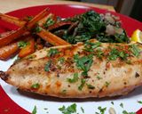 A picture of step 3 of Lemon and Herb Grilled Chicken.
