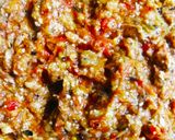 A picture of step 3 of Bati Chokha.