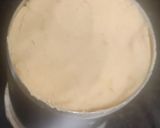 A picture of step 3 of Ribbon pakoda.