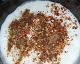 A picture of step 3 of Masala Boondi.