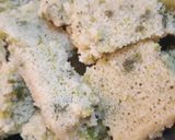 A picture of step 7 of Methi Mutter Dhokla.