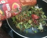 A picture of step 4 of Chatpati roti sauce with Lemon juice.