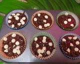 A picture of step 6 of Double chocolate Cupcakes.