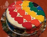 Foto del paso 10 de la receta: Cuando llueva... ¡Busca el Arcoíris o una tarta!