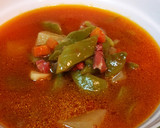 Foto del paso 12 de la receta: Sopa de judías verdes con jamón curado