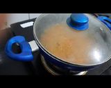 A picture of step 4 of Fish curry.