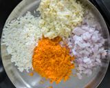 A picture of step 3 of Crispy cheese paneer pinwheel.