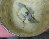 A picture of step 5 of Kali mirch cashew paneer (in white gravy).