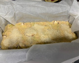 Foto del paso 4 de la receta: Pastel rápido de calabacín, aceitunas y salmón