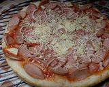 Foto langkah ke 7 dari resep Pizza enak bahan sederhana.