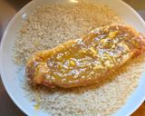 A picture of step 2 of Katsudon.