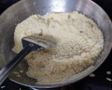 A picture of step 1 of Sooji amul ladoo.