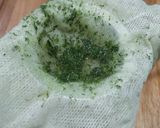 Une image de l'étape 1 de Crêpes vertes au pandan.