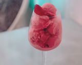 Hình bước làm 4 của món Sorbet sữa chua dâu tây 🍓🍓
