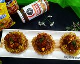 क्रिस्पी नूडल्स बस्केट (crispy noodles basket recipe in Hindi) रेसिपी चरण 9 फोटो