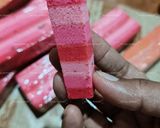 Gambar langkah 11 resipi Kek Lapis Cranberries.