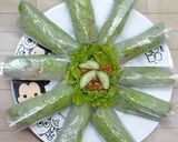 Foto langkah ke 6 dari resep Spring roll vietnam isi sambal tongkol.