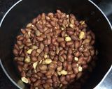 A picture of step 1 of Cinnamon Sugar coated Peanuts #authormarathon.