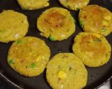A picture of step 4 of Poha Cutlets non fry.