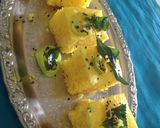 बेसन के झटपट खमन ढोकले (Besan ke jhatpat khaman dhokle recipe in hindi) रेसिपी चरण 7 फोटो