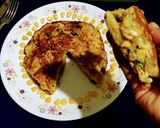 A picture of step 9 of Broccoli stuffed Omelette.