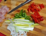 Foto del paso 1 de la receta Pechuga de pavo a la soja y picante
