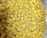 A picture of step 4 of Sweet boondi.