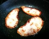 Foto del paso 1 de la receta Jamón cocido a la plancha con juevos fritos y ensalada