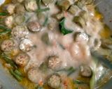Foto langkah ke 5 dari resep Lodeh Terong dan Kacang Panjang.