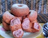 Foto langkah ke 10 dari resep Donat Ubi Ungu (Tanpa Ulen).