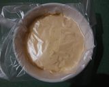 Hình bước làm 6 của món Bánh bông lan trứng muối chà bông sốt phô mai