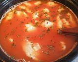 Paradicsomleves galuskával recept fázis 3 fotója