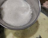 A picture of step 3 of Sago Pearls kheer.