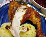 Ćwiartki kurczaka pieczone w sosie sojowym krok przepisu 3 zdjęcie