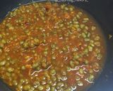 A picture of step 5 of Moong Dal sabzi.