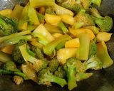 A picture of step 4 of Broccoli sabji 🥦.