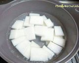 Hình bước làm 2 của món Canh Mực 오징어무 국