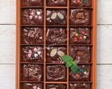 Foto langkah ke 6 dari resep Chocolate Fudge Brownies (lebih nyoklat + shiny crust).