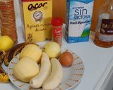 Foto del paso 1 de la receta Puding manzana y plátano 🍌 🍎