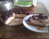 Foto langkah ke 7 dari resep Easy cherry cheese cake in a summer vibe.