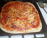A picture of step 12 of Garlic pizza.