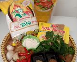 Foto langkah ke 1 dari resep Kripik Aci Cabe Bawang.