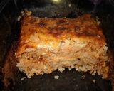 Foto del paso 7 de la receta: Pastel de arroz sobrante y huevo (al horno)