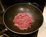 A picture of step 3 of Beef and Broccoli.