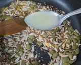 A picture of step 2 of Pumpkin seeds mukhvas.